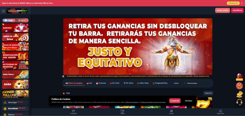 BBRBET Casino